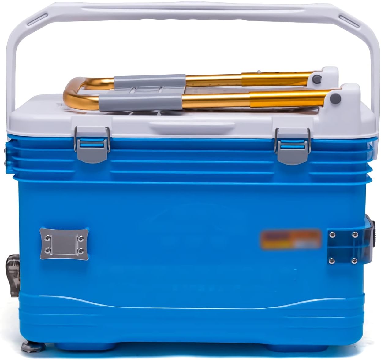 Tool Box, Tackle Box Fishing Box, 2 Lift Legs Wild Fishing Live Bait Fish Storage 23 Liters Fishing Tackle