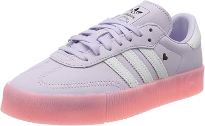 adidas gazelle silver green womens adidas Sambae Trainers Bliss Pink Red Gum Uk Size 4 – OFFCUTS SHOES by  OFFICE main image 1