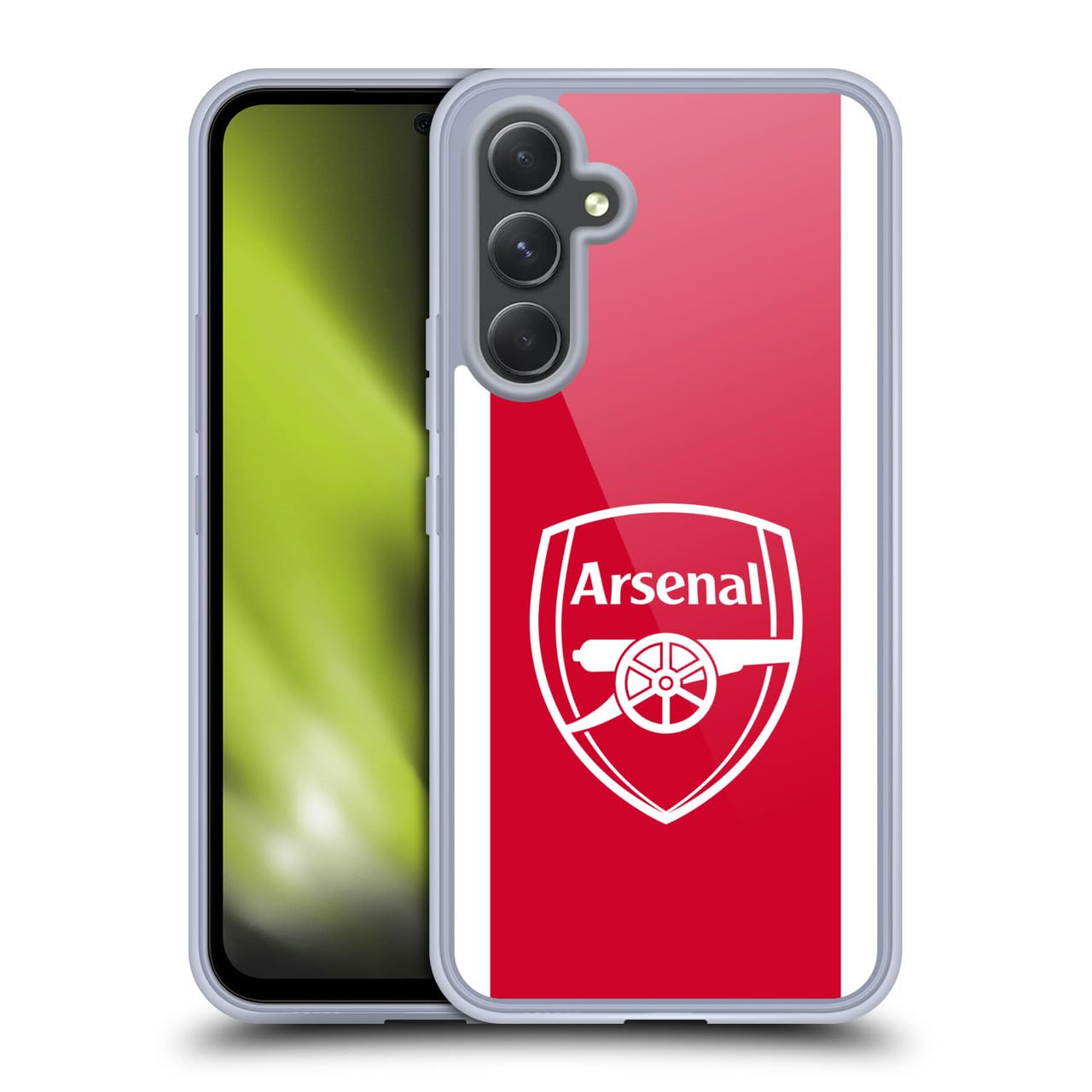 Head Case Designs Officially Licensed Arsenal FC Home 2025/26 Kit Gel Case [Military Grade Protection] Compatible With Samsung Galaxy A54 5G — image 1