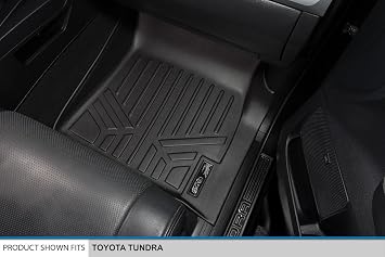 MAXLINER Floor Mats 2 Row Liner Set for 2014-2021 Toyota Tundra