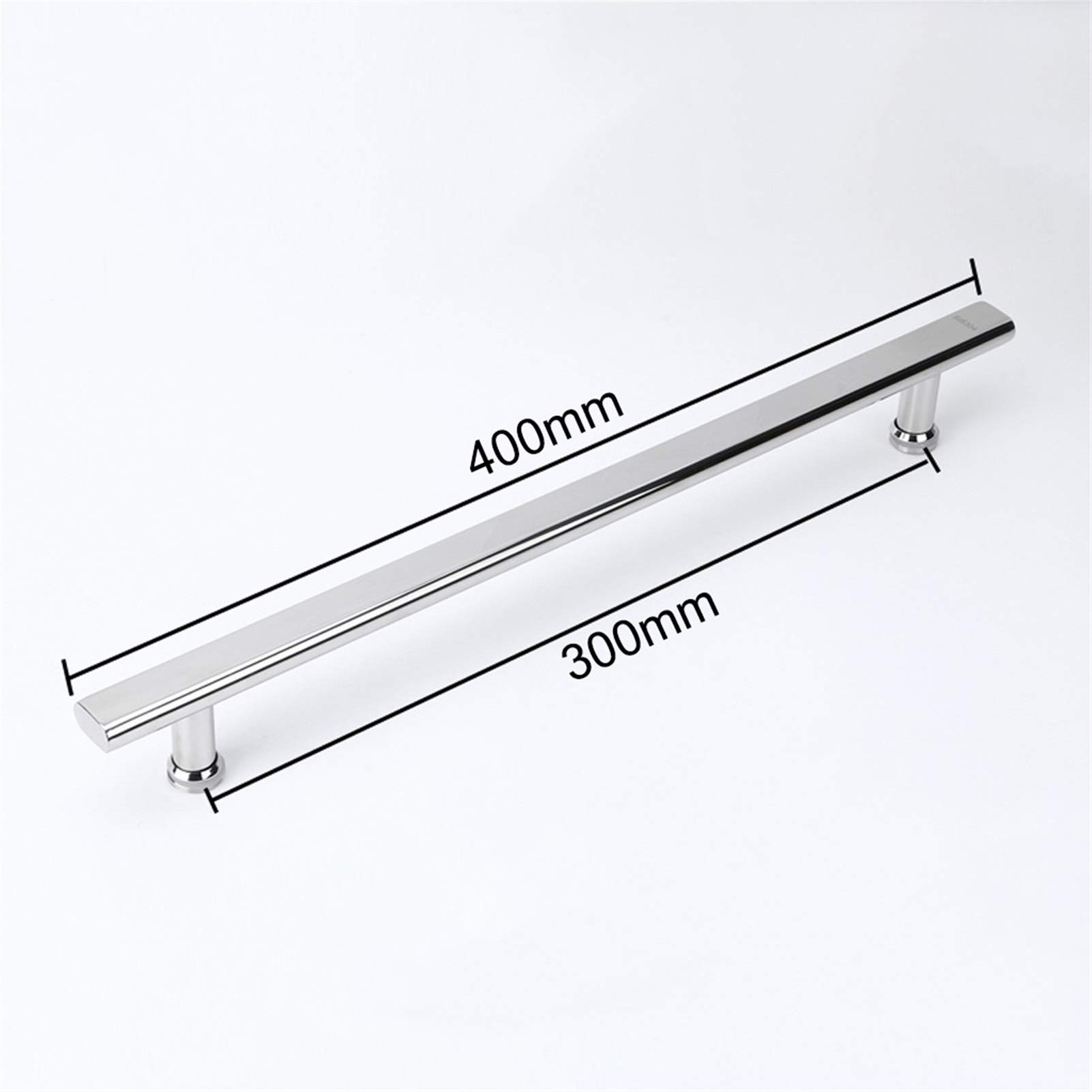 Maniglie per Porte e finestre in Vetro Maniglia per Porta della Doccia per Porte in Vetro | Centri dei Fori 30 cm/40 cm/44 cm/50 cm/60 cm Sostituzione delle Maniglie per Porte a Spinta per b