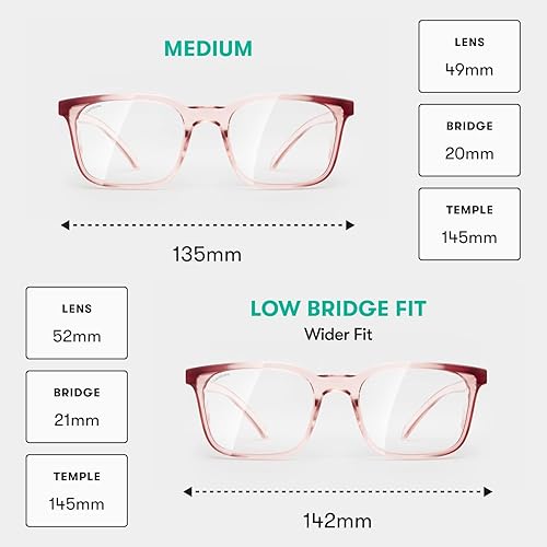 Miniatura 3 de Stoggles Lentes de seguridad con certificación Rectangular Z87.1, luz azul, lente de bloqueo UV, escudo superior y lateral, antivaho y elegantes