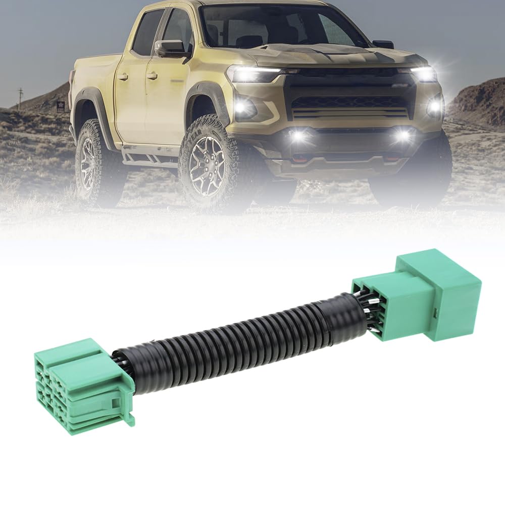 All Lights 6 High Mod Module for Chevrolet Colorado 2023+ Fog Lights Always On with High Beams Harness for GMC Canyon 2023 2024 2025 Fog/Low Beams on Harness 6 High Mod Kit Plug and Play Module