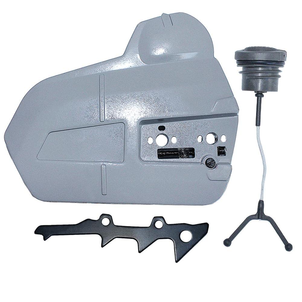BAIJAC 505199005 Cubierta de Embrague Kit de Espiga de protección for Perros for Husqvarna 55 0xp 550xpg 560 Motosierra Parte wfuel Tap