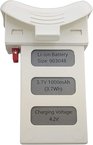 Miniatura 8 de sea jump Batería de litio de 3.7 V 1000 mAh + cable de carga USB para aviones HS110D de cuatro ejes, control remoto, batería de litio, color blanco