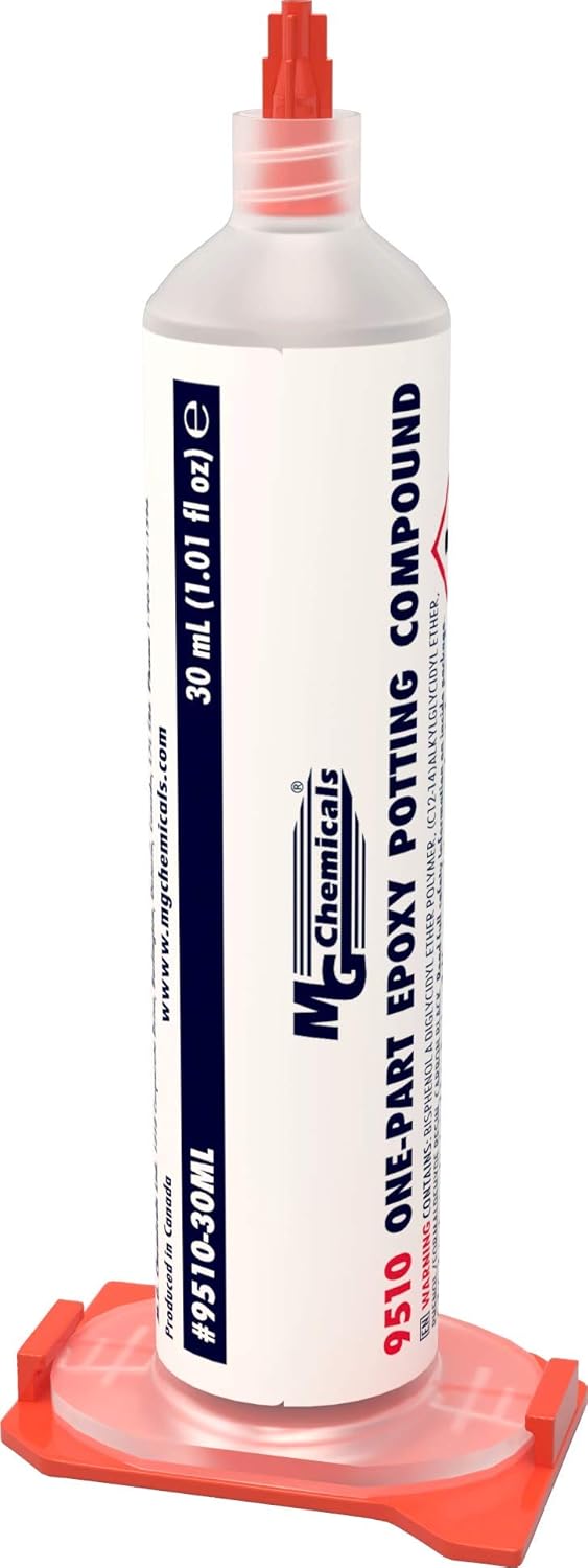 MG Chemicals 9510 One-Part Epoxy Potting Compound, Heat Cure Only, 30mL Cartridge: Industrial & Scientific