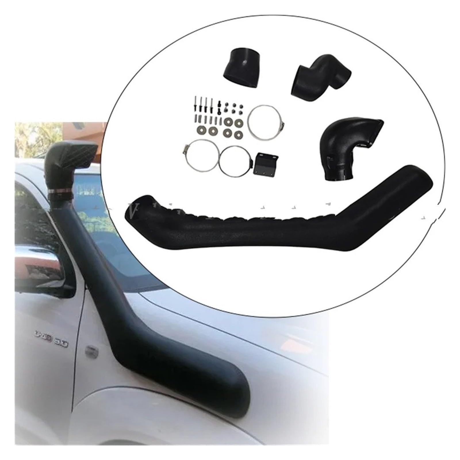 Auto Aria Tubo Per Toyota Per Hilux Per Vigo 2005-2014 Protezione Motore Accessori Fuoristrada 4x4 Kit Snorkel Per Presa D'aria Rialzata Per Auto