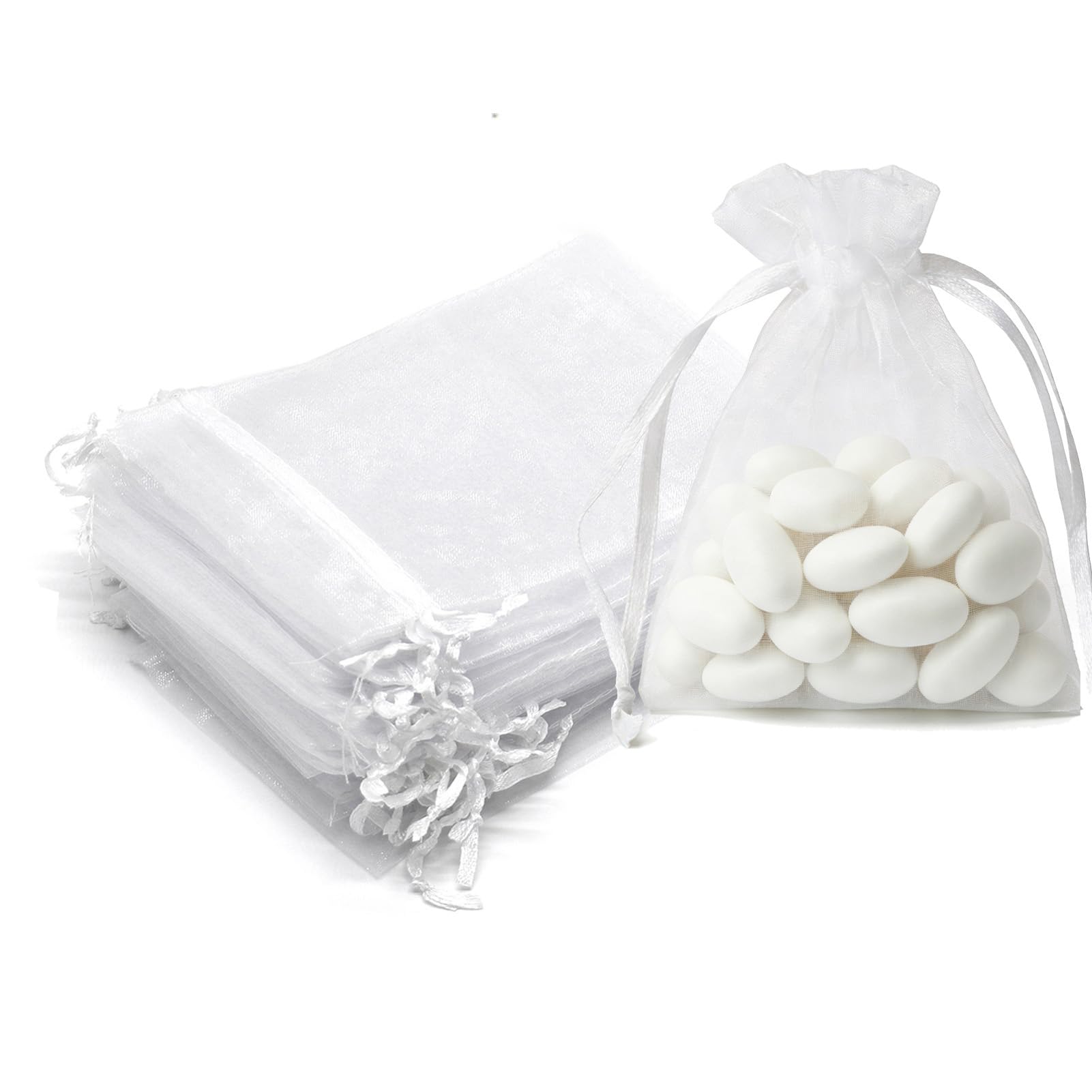 Bezall 50Pcs White Organza Bags: Mini Favour Pouches — A Smart Buy?