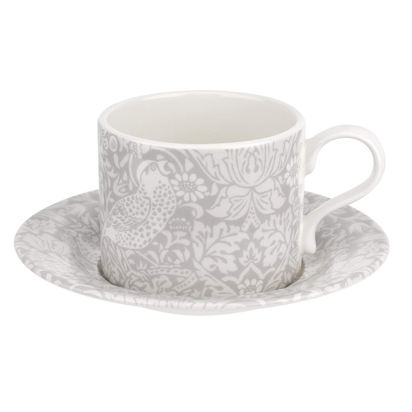 Spode Pure Morris Strawberry Thief - Single Teacup and Saucer