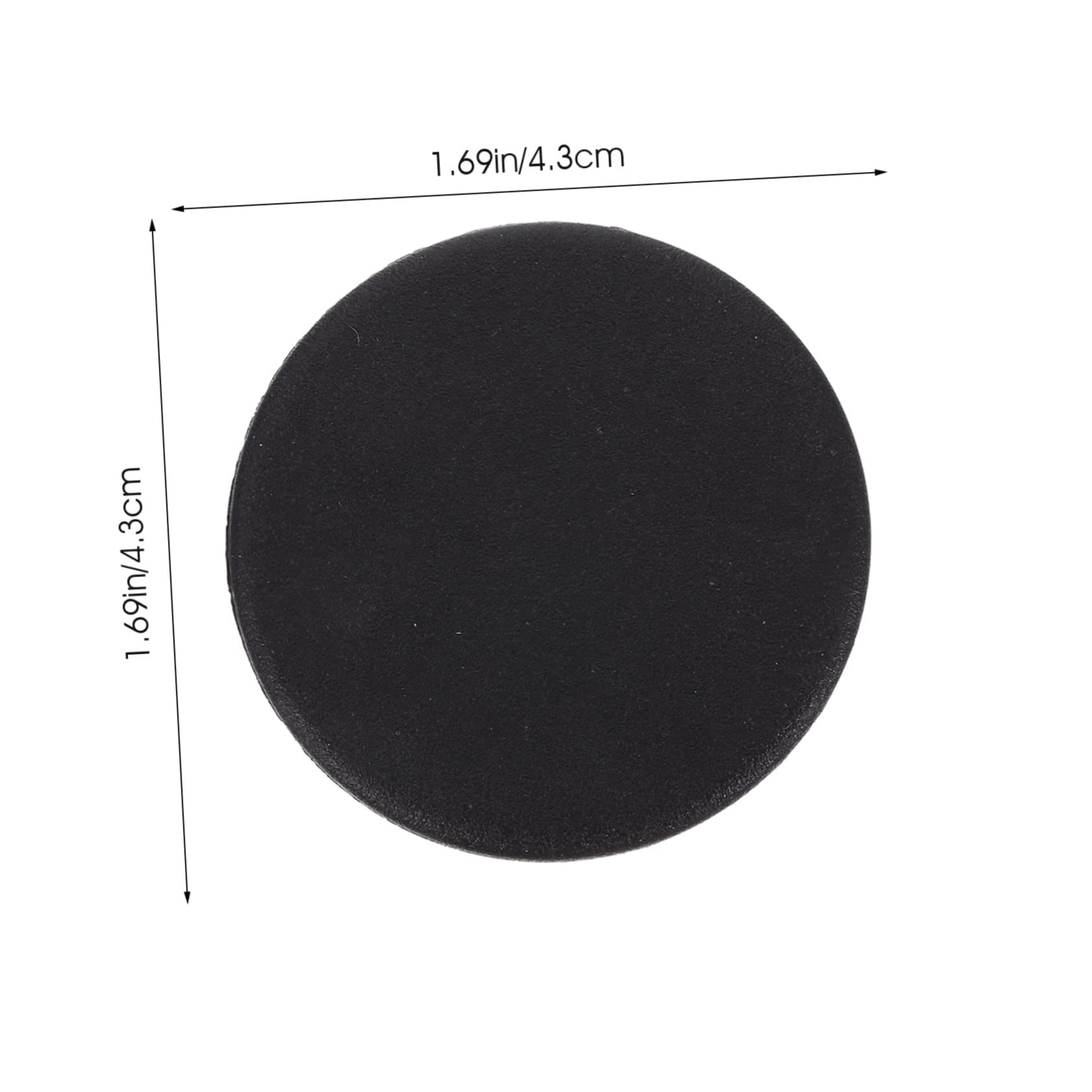 GLEAVI 20Pcs Plastic Piggy Bank Stoppers Round Bottom Plugs for Coin Banks Easy Install Smooth Edge Secure Closure for Money Storage and Plaster Doll Covers