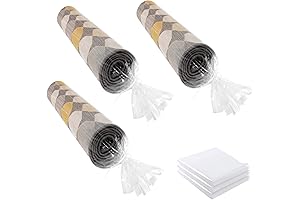 3 Count Giant Plastic Rug Shipping Bag 26"W x 130"L for Indoor Outdoor Carpet Storage