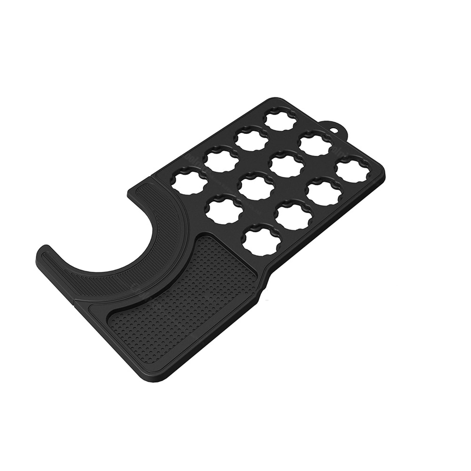 Mekalero Silicone Coffee Maker Mat Espresso Machine Coffees Pods Storage Organizers Waterproof Station Accessories Machine for Countertops