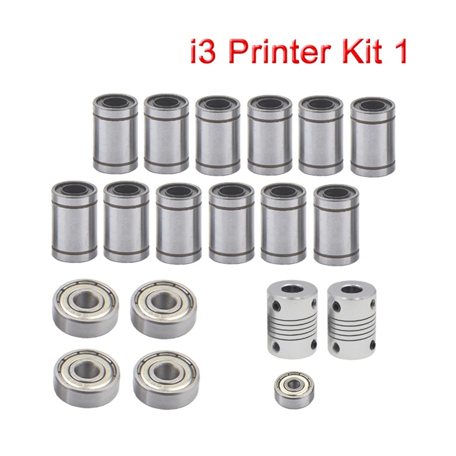 GT2 Riemen-/Riemenscheiben-/Lager-Set, kompatibel mit Prusa