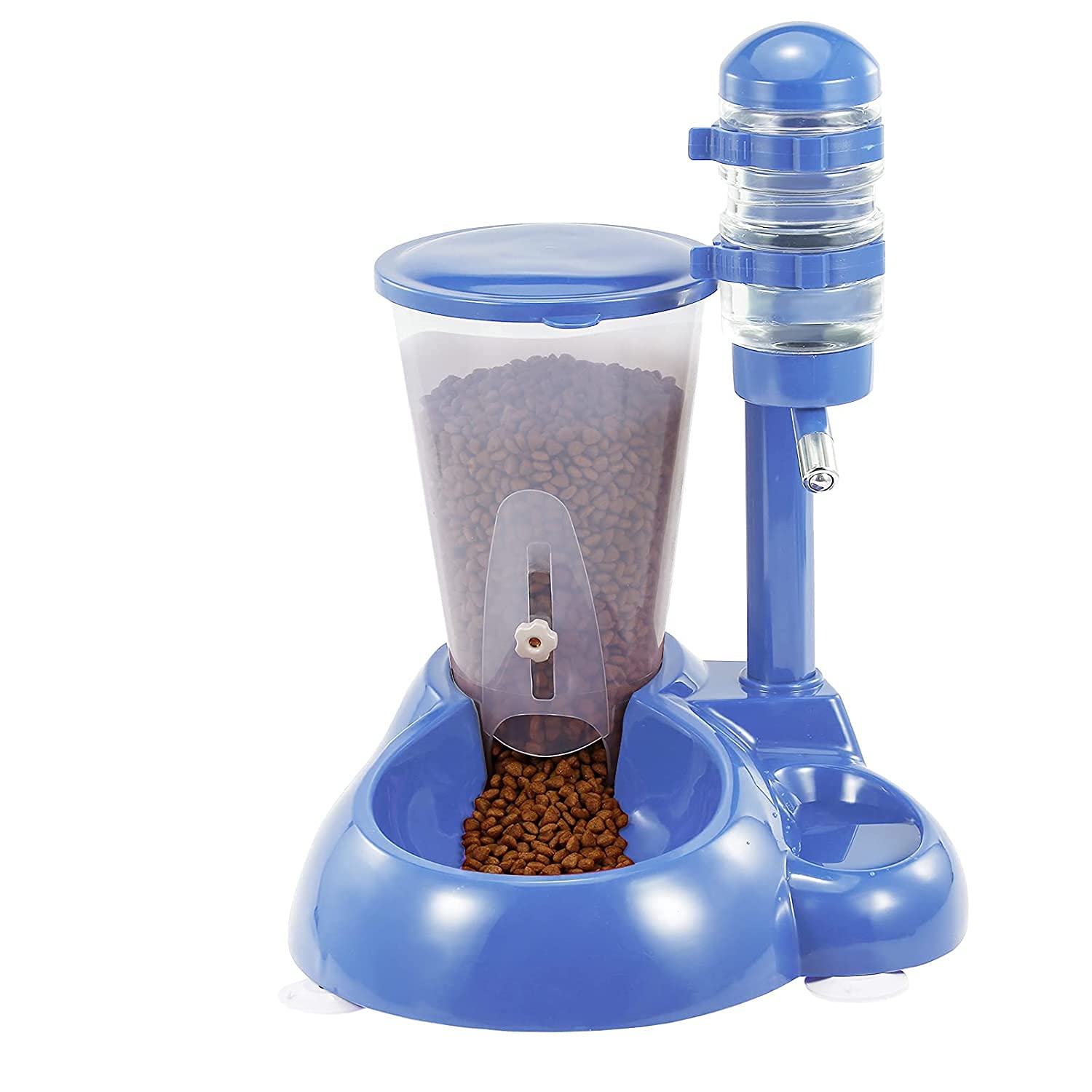 PSK PET MART 500ml 1.25kg Water and Food Dispenser Pet Feeder Water and Food Automatic Feeder Food Dispenser Water Fountain for Dogs and Cats Pet Food Feeder (B099K72YMJ) Amazon Price History, Amazon Price Tracker