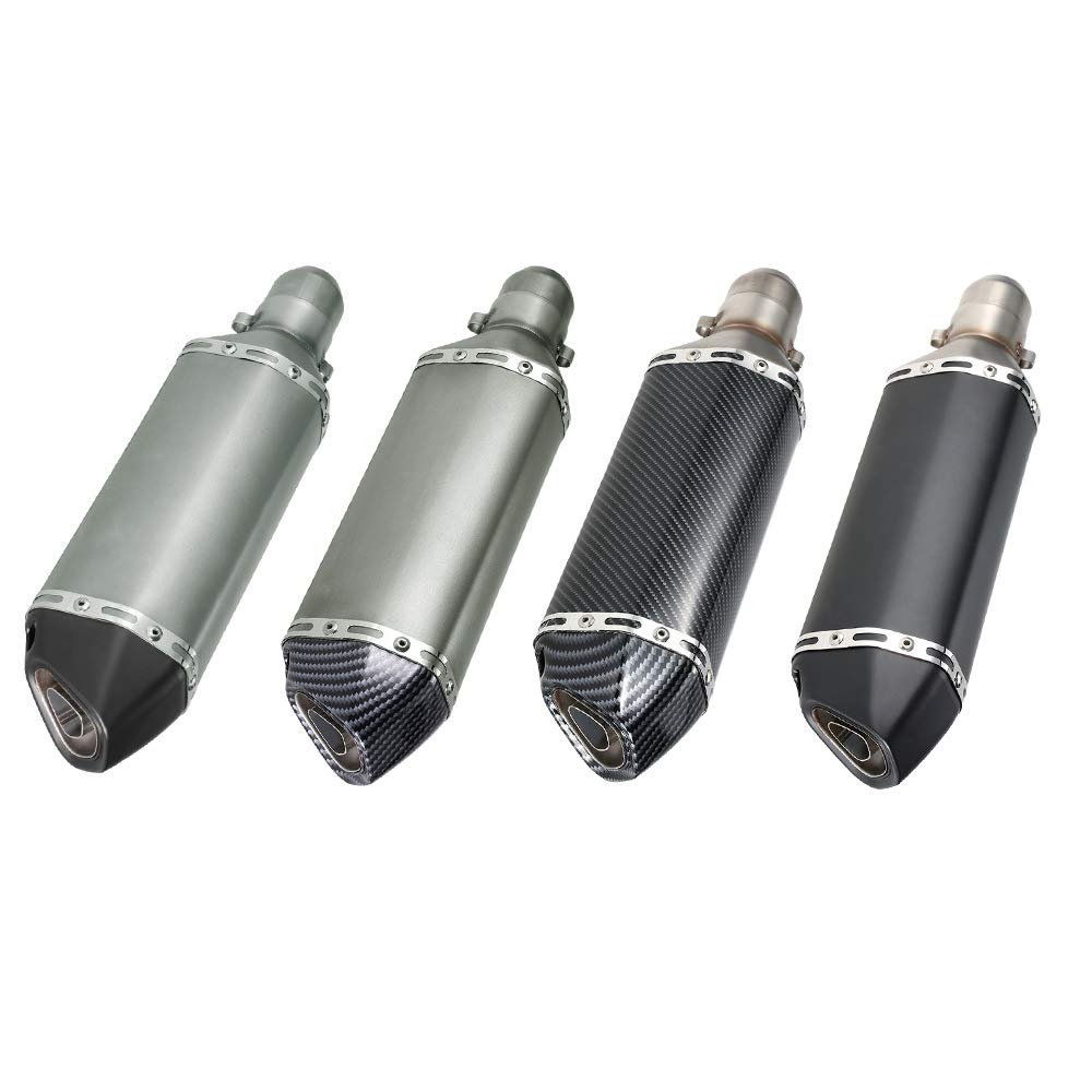 Akrapovic Auspuff Schalldämpfer 38-51mm Kohlefaser DB Killer für Sport Motorräder