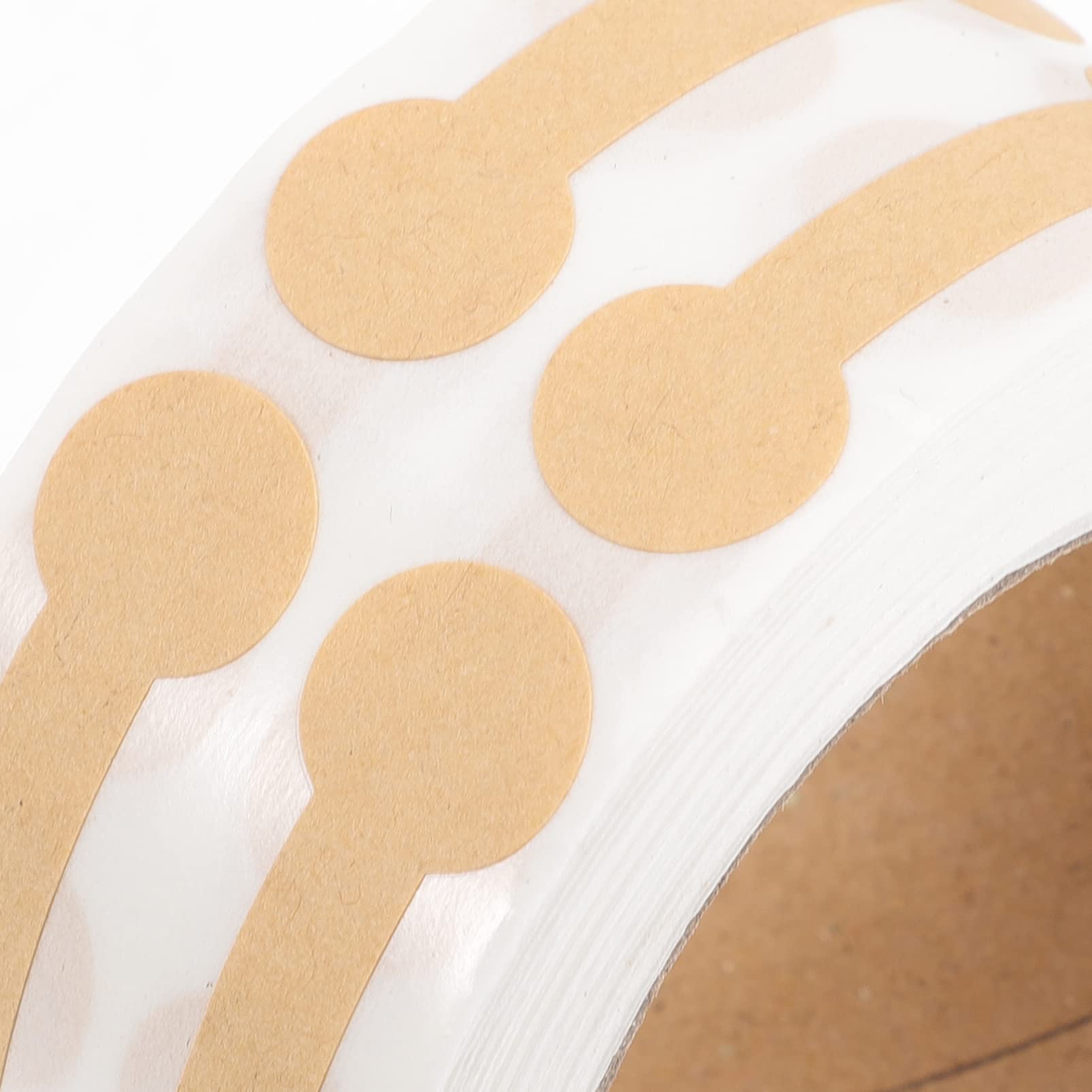 SHINEOFI 10rotoli Etichette Adesive Kraft Autoadesive Di Stickers Per Chiusura Sicura Per Confezioni e Decorazioni Festive