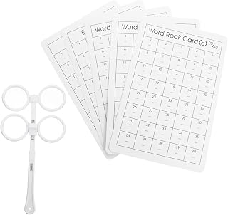 Mobestech 1 Conjunto De Óculos De Visão De Treinamento Equipamento De Optometria Flipper De Plástico Flipper Óptico Bolso Conjunto De Ferramentas Conjunto De Plástico Lentes