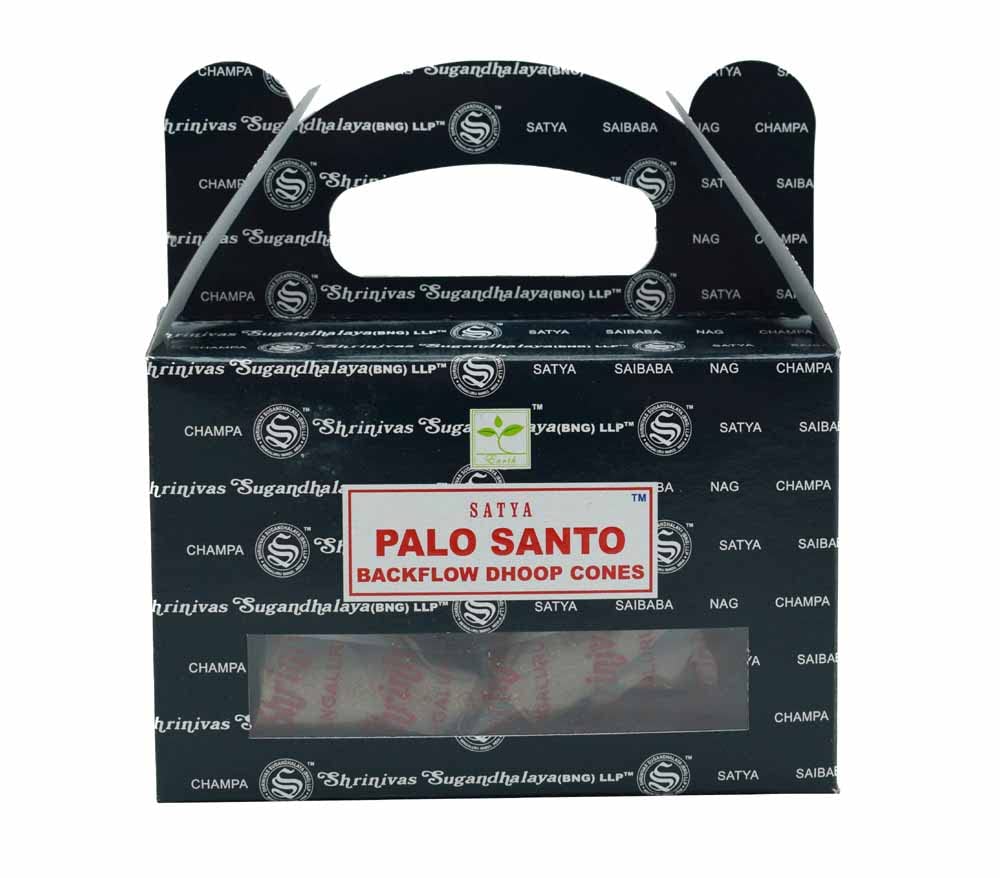 Backflow Cones Satya Palo Santo 24 Cones