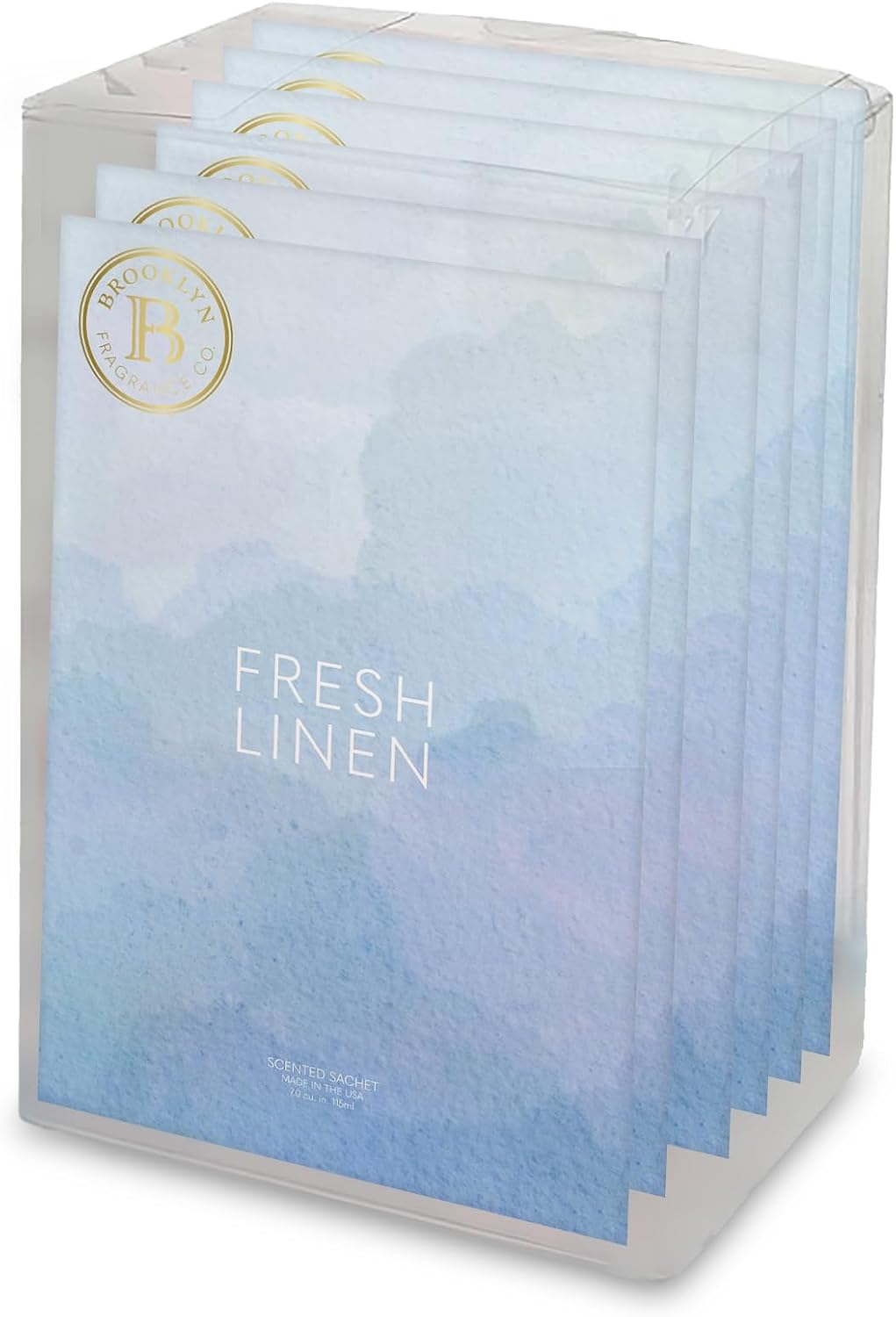 Brooklyn Fragrance Co. Sachets Aromáticos Fresh Linen 6 unidades miniatura 1