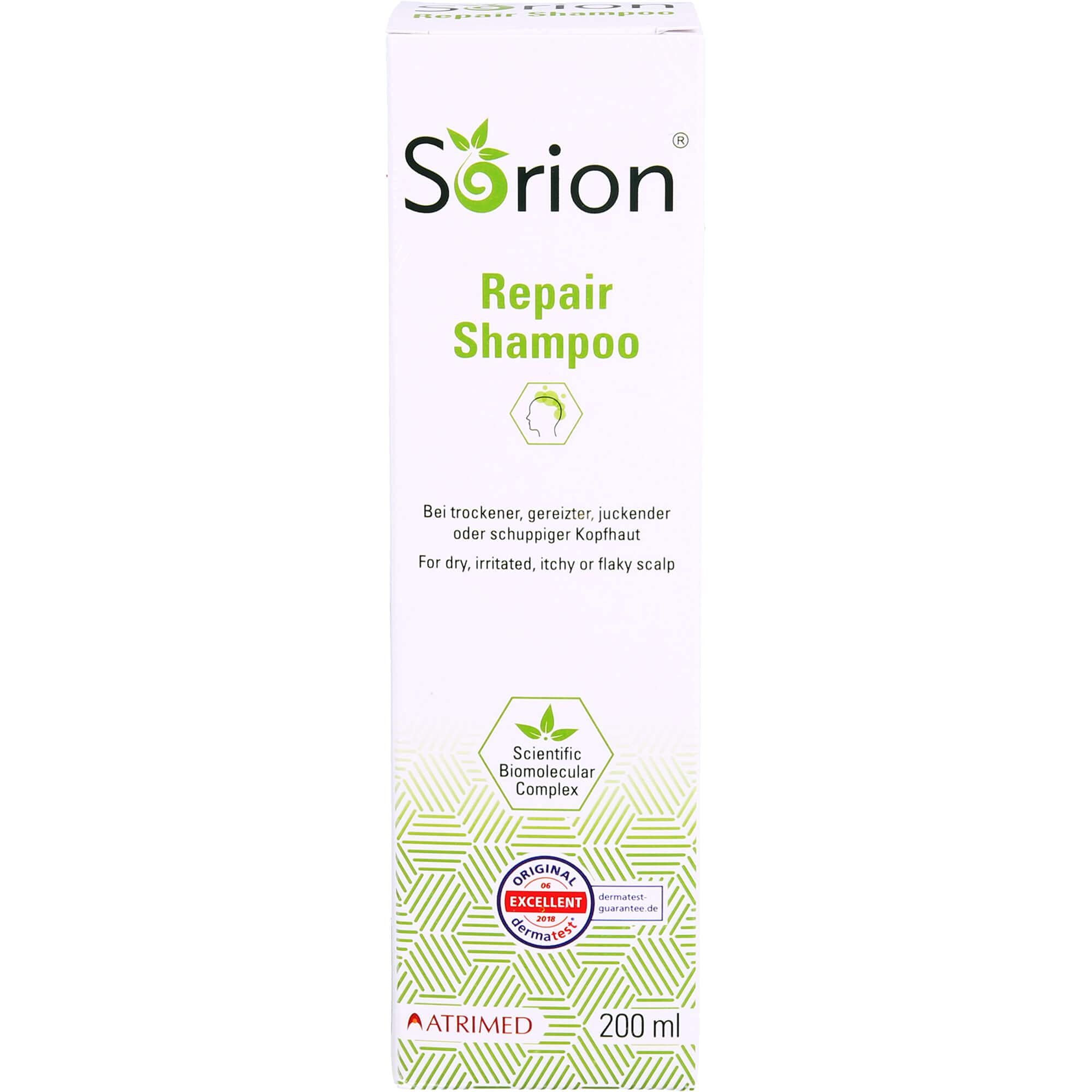 Sorion Shampoo 200 ml - for sensitive, dry and irritated skin