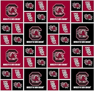 Field's Fabrics South Carolina Gamecocks FABRIC-100% Cotton -South Carolina Gamecocks Fabric