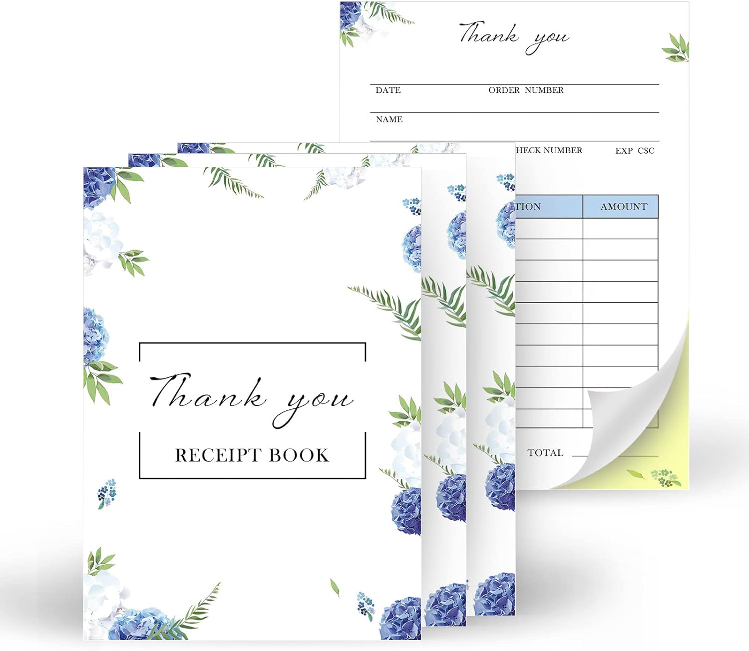 Thank You Receipt Book For Small Businesses 4x7 Philippines - View #3