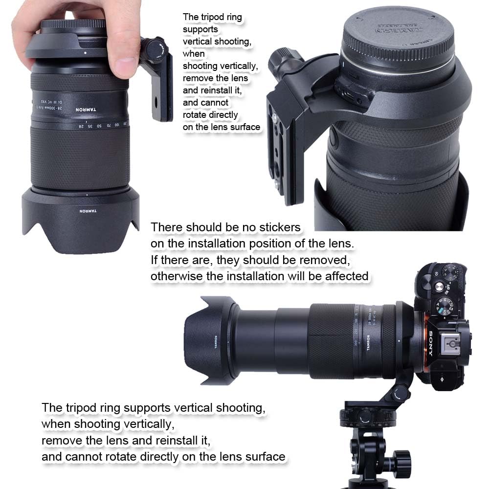TAMRON 28-300mmレンズ Sony用 三脚座付き Amazon | iShoot レンズリング式三脚座、 Tamron レンズの互換性あり