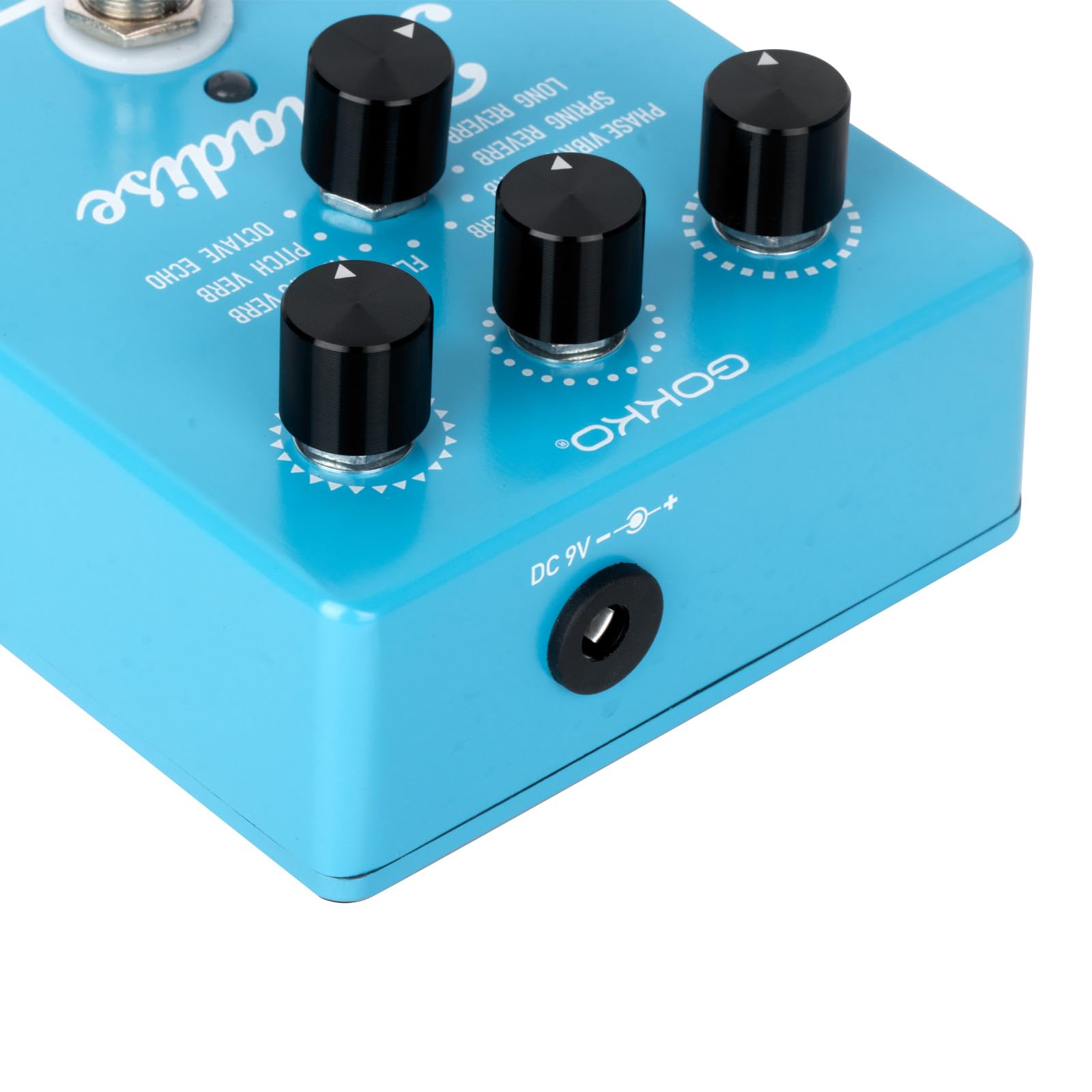 Amazon.com: GOKKO Paradise Multi-Reverb Pedal - 8 Reverb Effects