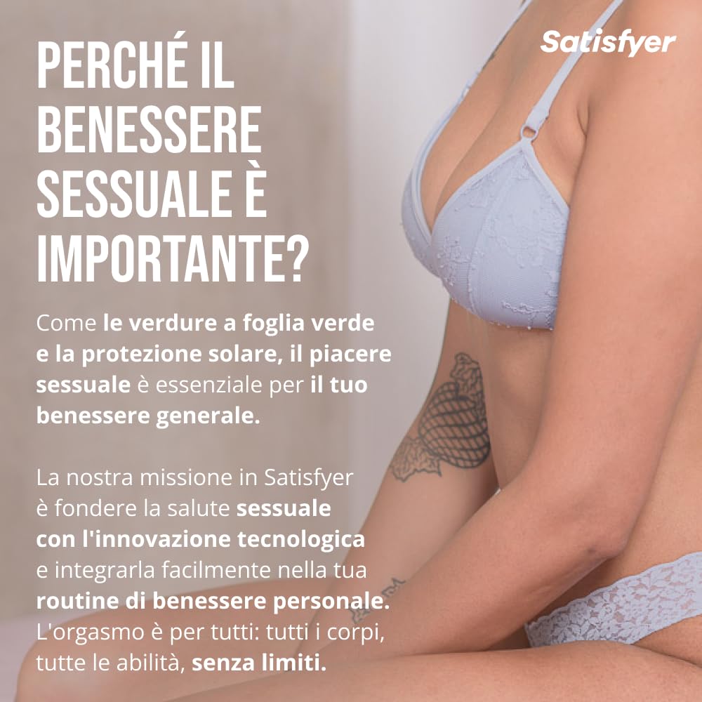 Satisfyer Pro 2 Vibratore per Donna Professionale | Stimolazione Clitoridea silenziosa e potente con Tecnologia Liquid-Air | Sex Toys