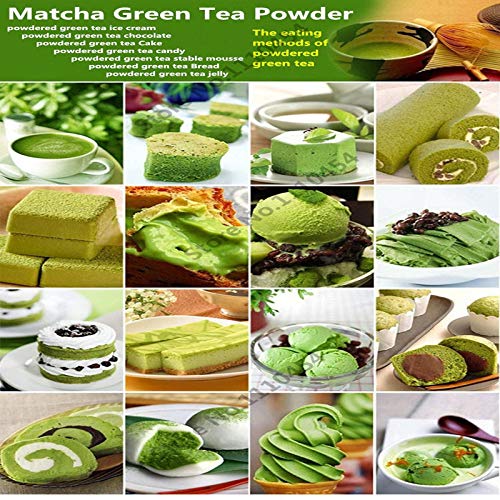 Peso neto 150g (0.33LB) Tejido de té de matcha de china de grado superior Te verde de matcha 100% natural que adelgaza… - Imagen 8