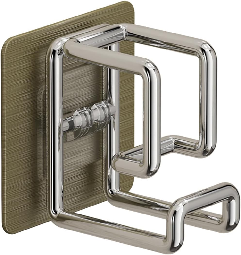 Adhesive Mount Stainless Steel Sink Hook Rusts Foldable Space Saving Bathroom Kitchen Organiser Rack Shower Hook Organiser