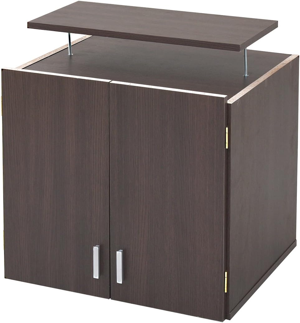 JK Plan Top Shelf Rack, Single Item, Width 23.6 inches (60 cm), Ceiling, Storage, Closet, Clothes Storage, Clothes Storage, FRM-3004-DB, Dark Brown