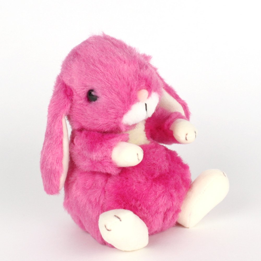 ロップイヤー　スクイーズ　ピンク系 Amazon.co.jp: ぬいぐるみ (うさぎ ウサギ) ロップイヤー S フューシャ