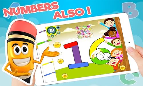 ABC 123 Tracing and Phonics of Alphabet - Learn Alphabet letters and Numbers writing,tracing,phoneti