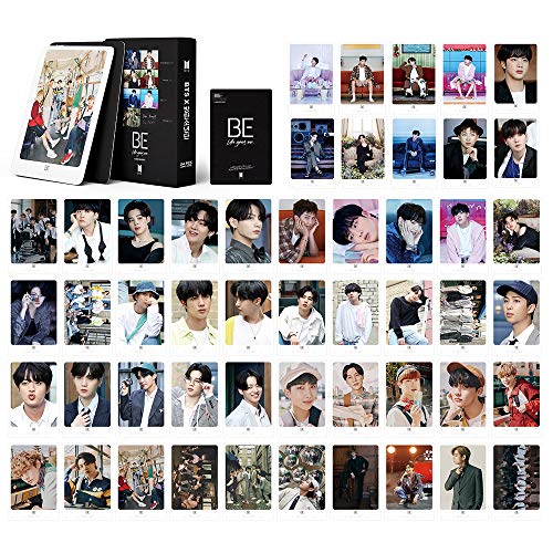 YaoShiKou防弾少年団 LOMOカード 2021年 54枚 防弾少年団 写真 応援グッズ はがき フォトカードセット 人気 ギフト 可愛い オシャレ 防弾少年団 トレジャーカード 写真 はがき 54枚 A