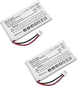 Batteria 240mAh 3.7V Li-Polymer Per Plantronics: Compatibile Con Molti Modelli Auricolari (C351N, Savi, CS50, Ecc.)