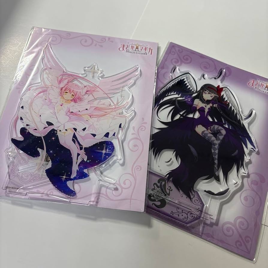 まどマギ AJ2025 限定 ビッグアクリルスタンド まどか 悪魔ほむら Amazon.co.jp: まどマギ AJ2025 限定 ビッグアクリルスタンド