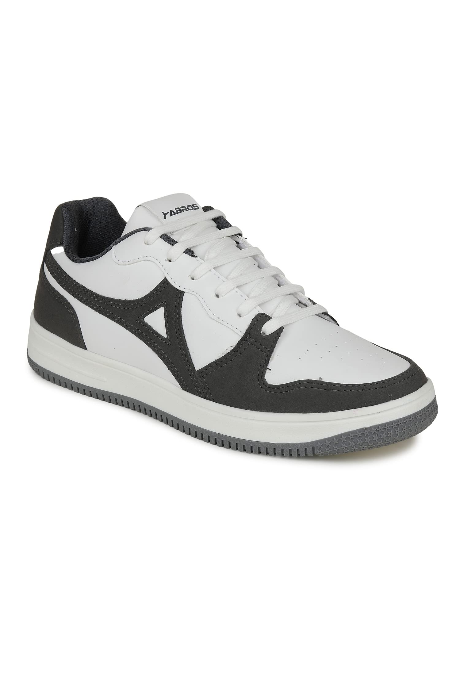 ABROS Mens Park-1 ALGO8003 Synthetic Leather Sneaker Shoes_Black_9UK (B0BXNSXLQ3) Amazon Price History, Amazon Price Tracker