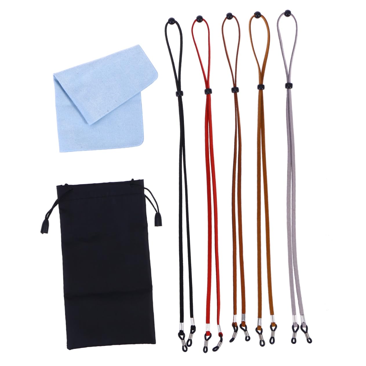 Healeved 15 Piezas Retenedor De Gafas Cordón Para Gafas De Correr Gafas De Sol Cuerda De Natación Cordón Sin Gafas Cadena Sin Gafas Corriendo Gafas De Sol Cuerda Para Gafas Lentes Anticipo