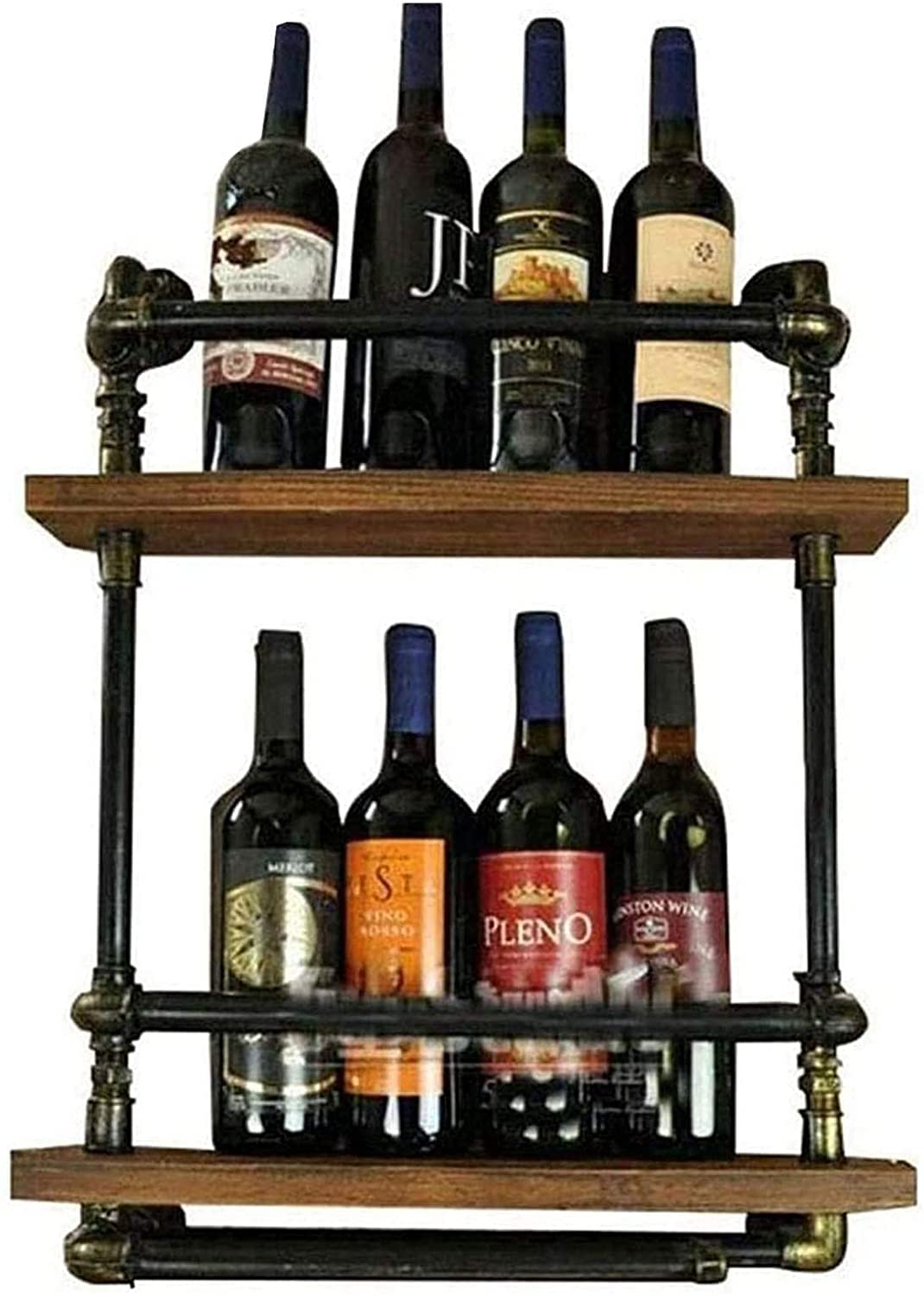 Casier à vin pour gagner de la place au sol et ranger vos verres sans risque de casse