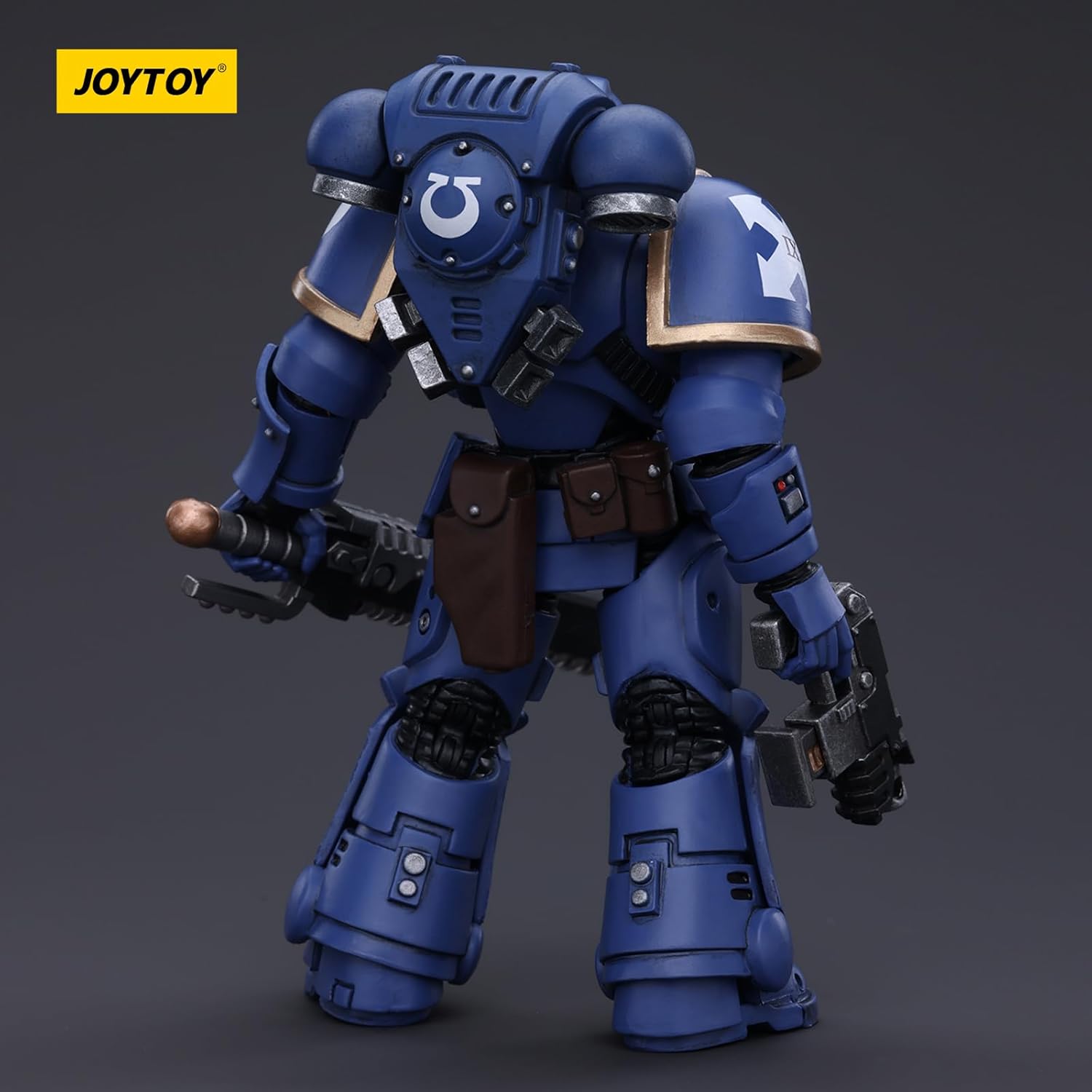 JOYTOY Warhammer 40k Space Marines, Space Marines Ultramarines Outriders Brother Catonus 1/18 Action Figure, Dedicated to You Who Love Collecting