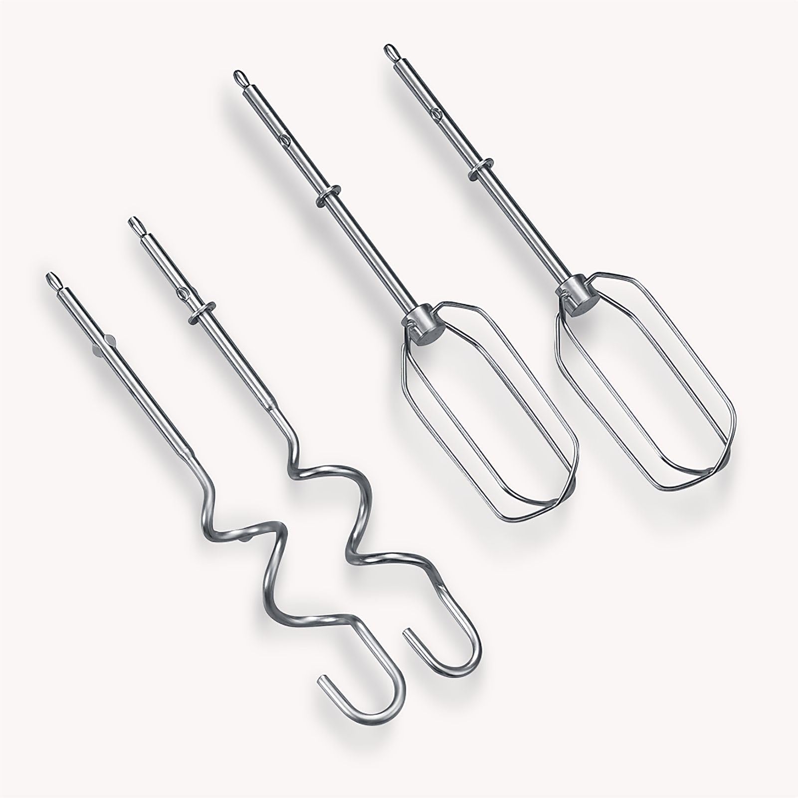 SEVERIN HM 3820 Sbattitore elettrico potente con accessori in acciaio inox 300 W, Sbattitore con cavo a spirale e 5 velocità, Sbattitore cucina con funzione turbo, Bianco