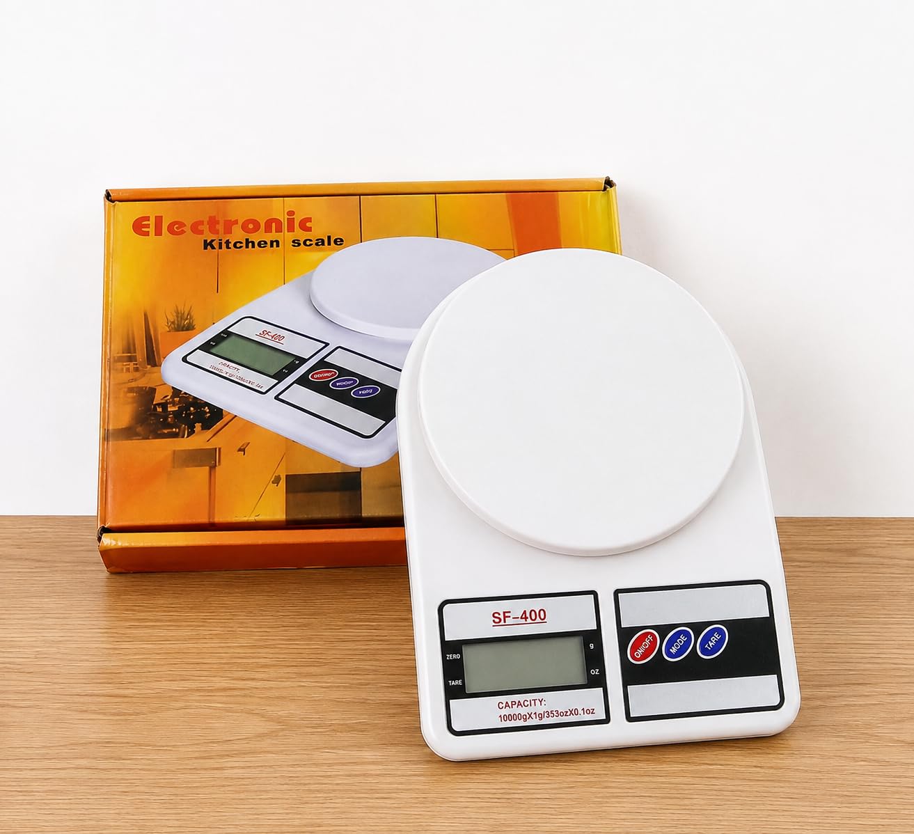SF-400 Digital Kitchen Weighing Scale 10kg Capacity | LCD Display, Tare Function, Multi-Unit Measurement, Compact & Lightweight, Baking & Meal Prep-image-33