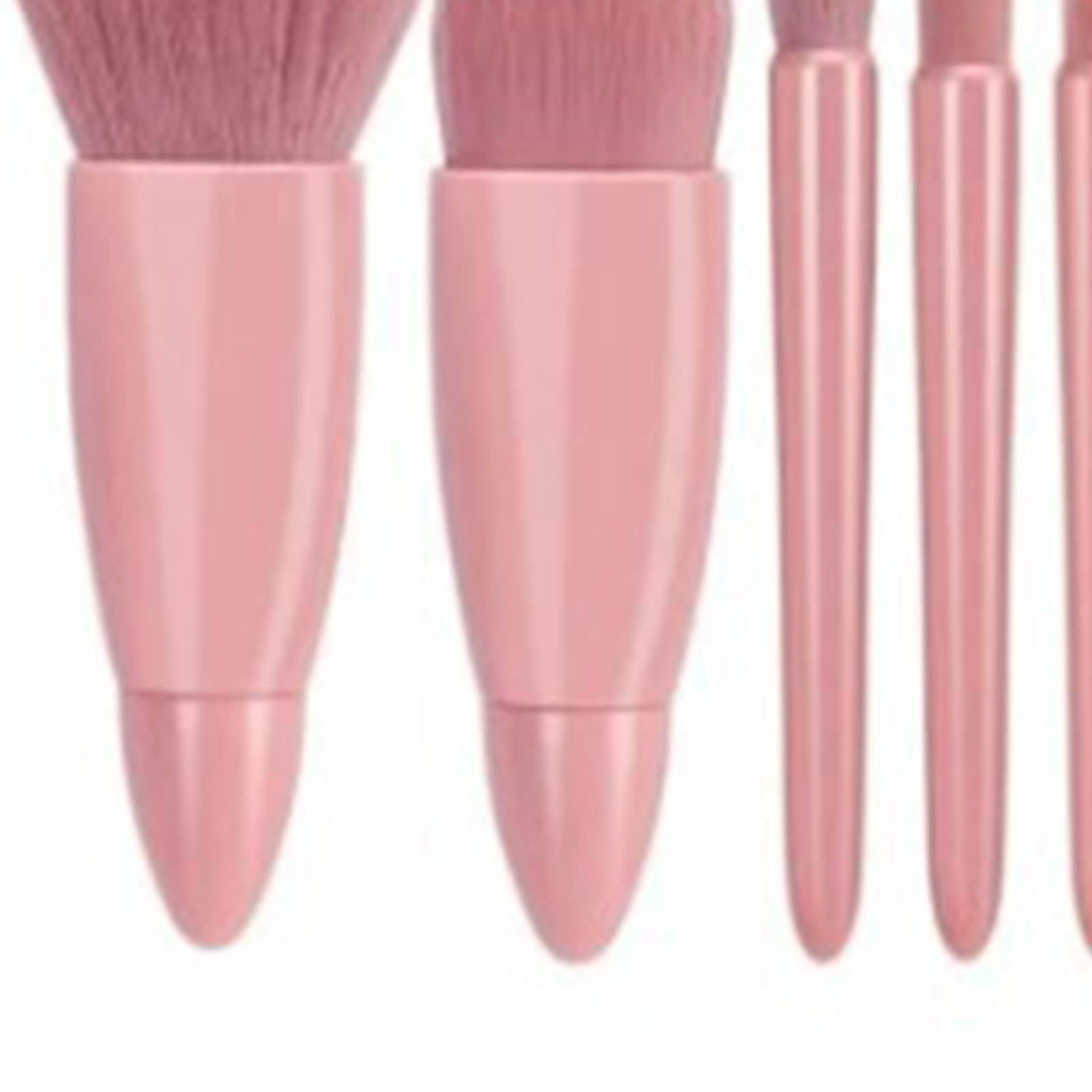 Mini-Make-up-Pinsel-Set, Weich, Tragbar, Komplette Funktion für Reisen, Kunstfaser-Make-up-Pinsel-Set für Reisende