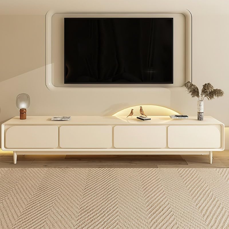 Heera Moti OBI TV Unit | TV Stand Table for Living Room/Bedroom (Large) | Pu Paint Finish-image-3