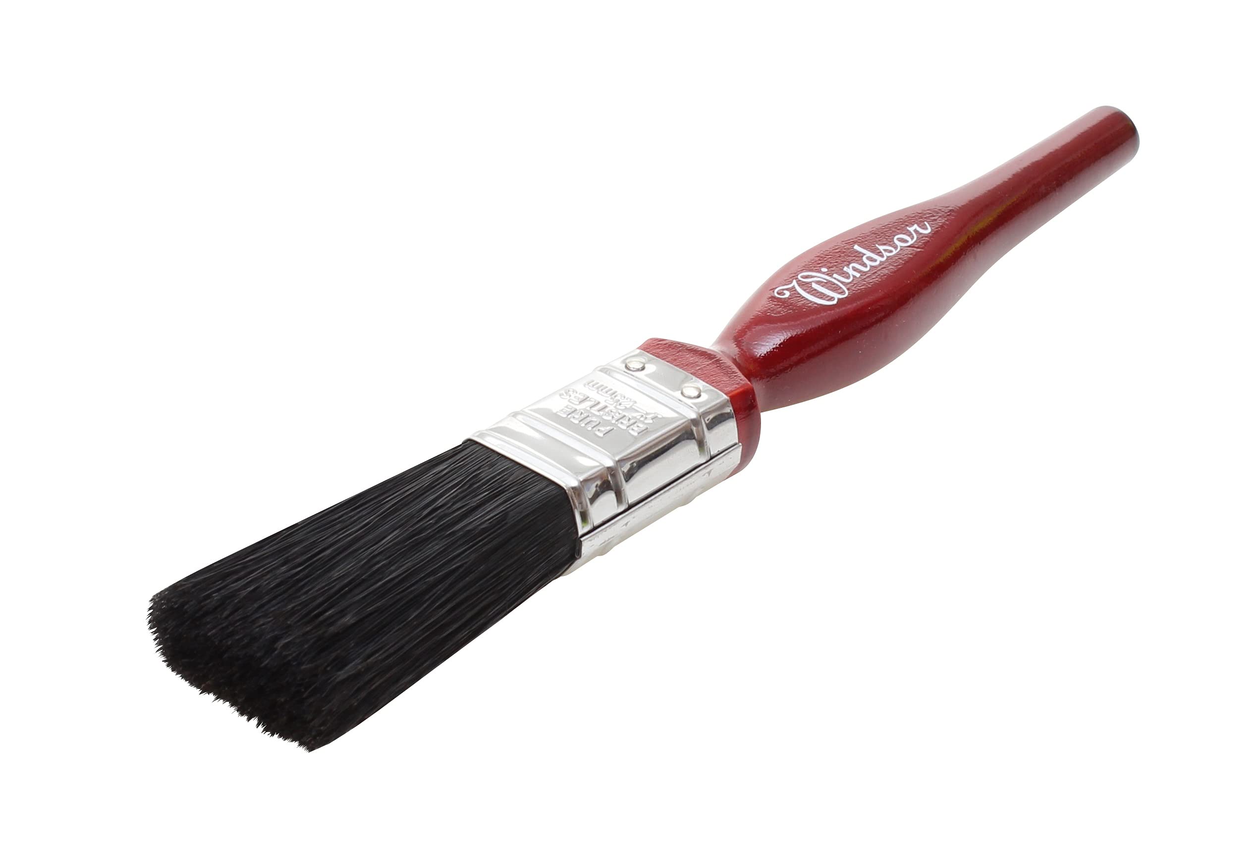 ProDec Juego de brochas de cerdas puras Profesionales Windsor Trade de 6 Piezas para Pintar con Pinturas de emulsión, Brillantes y satinadas en Paredes, techos, Madera y Metal