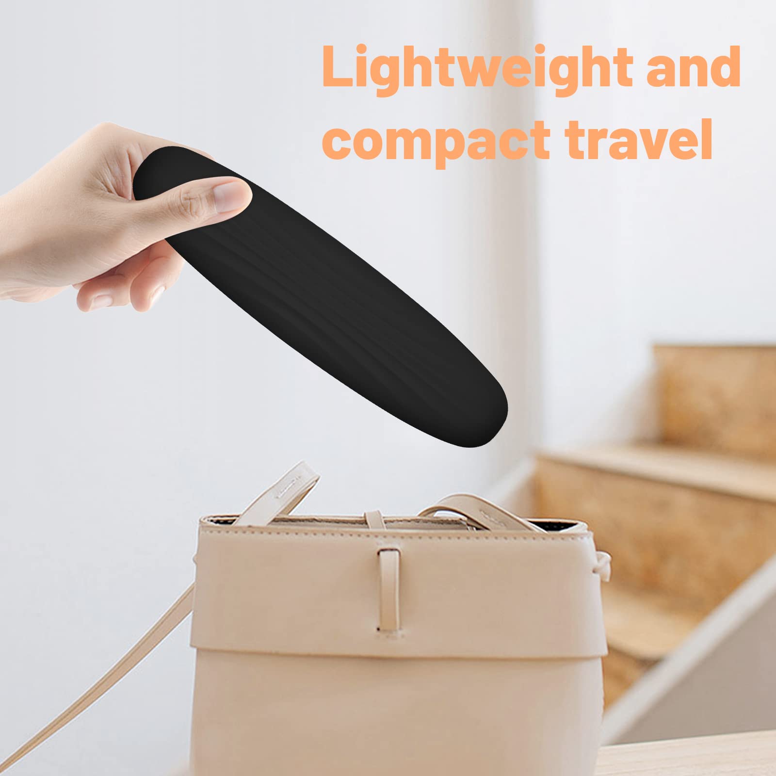 Porta Pennelli Trucco In Silicone Con Chiusura Magnetica - Custodia Compatta Da Viaggio - Foto 11