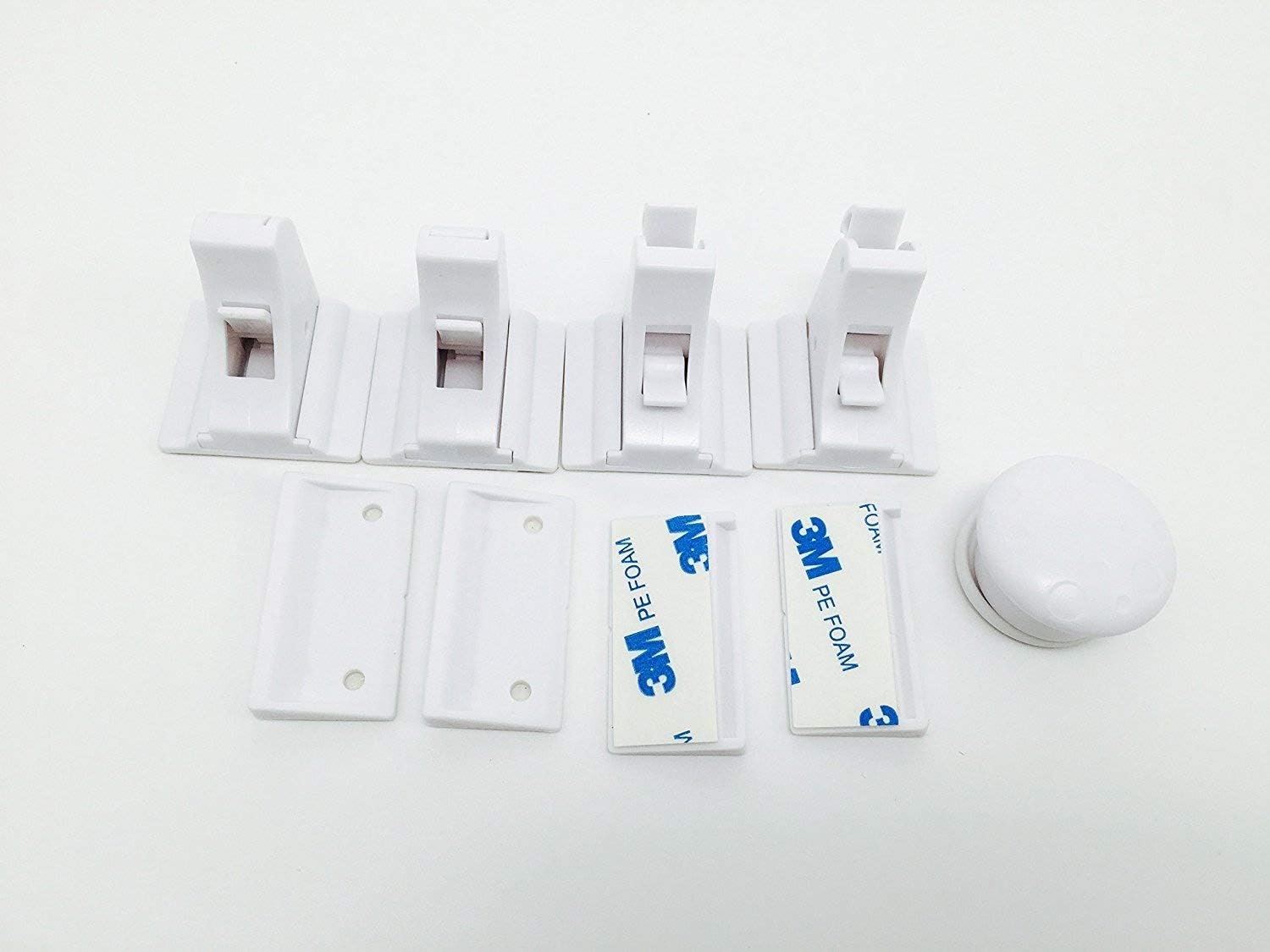 TeeJayz Baby Safety Magnetic Cabinet Locks - No Tools Or Screws Needed (4+1) (5)