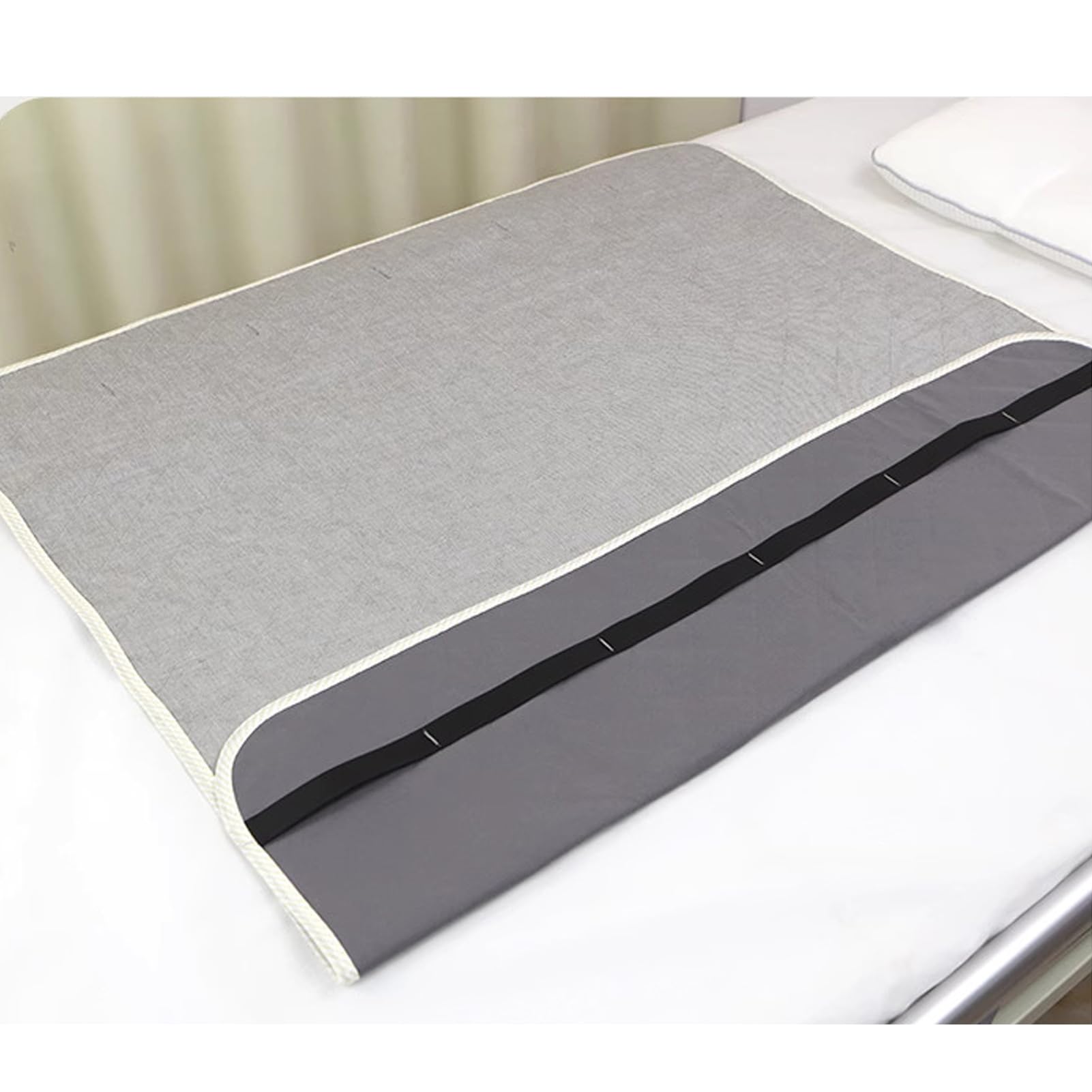 Cintura di Trasferimento per Disabili,Posizionamento Letto Pad con Maniglie Foglio di Trasferimento Paziente Coperta Lavabile Letto Ospedaliero Pads per Letto a Letto(B-150cm)