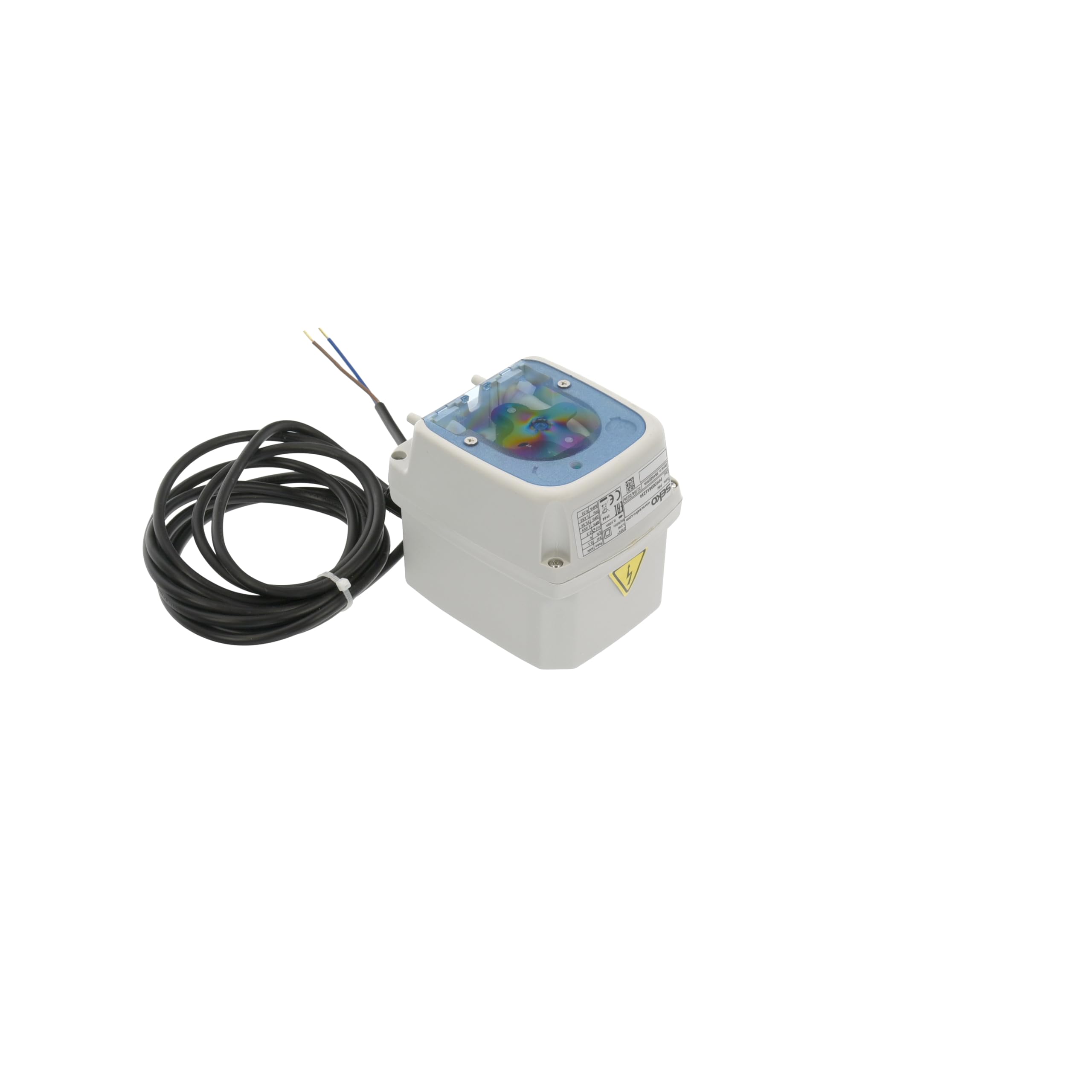 Seko PR-4 doseur de détergent 0,6-4 l/h 230VAC, pompe doseuse péristaltique PPR0004A1234 avec tuyau Santoprene, câble 3 m et kit de montage pour lave-vaisselle professionnel